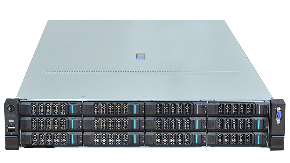安旋AXC200 V1 2U机架式服务器 2*6248R 1024T内存/8*2.4T/930-8i-2G/