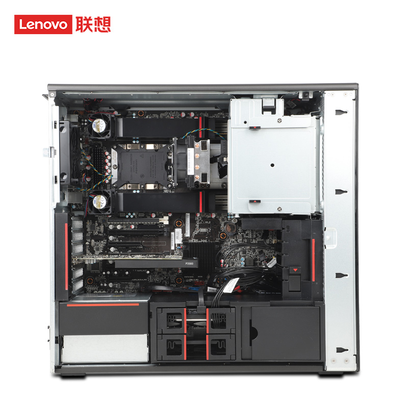 ThinkStation P720图形工作站2*4210R/64G/1TB+4T/RTX4080 16G渲染建模有限元分析模型训练主机