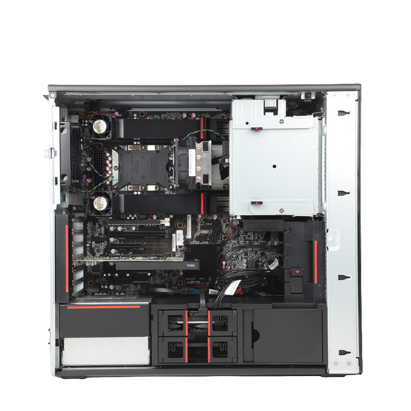 ThinkStation 联想P720图形工作站设计渲染主机2*4210/32G/1T-SATA接口固态/P4000-8G显卡/WIN7