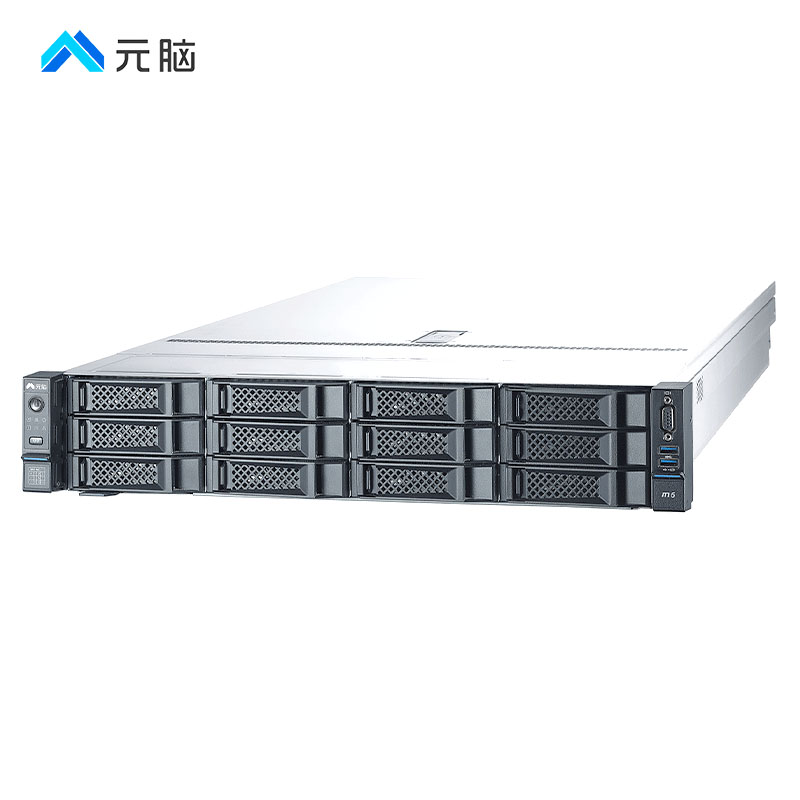 元脑NF5280M6浪潮信息双路服务器6330*2/256G内存/480G/4T SATA*2/8204 2G/4090D 24G*2/1300W*2/导轨