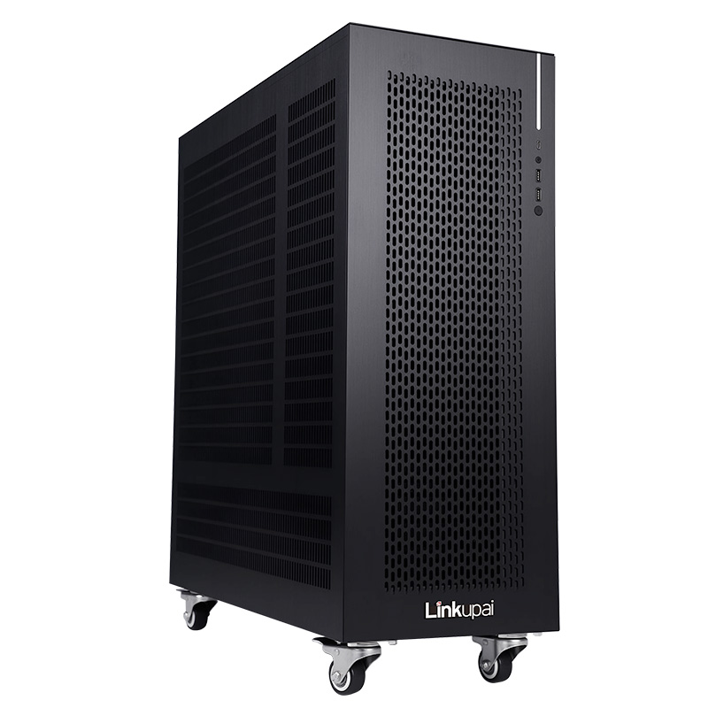 数聚红芯Linkupai HI7440双路液冷AI模型训练推理DS部署工作站 2*至强6530/256G内存/960G+4T/4*RTX4090一体式液冷