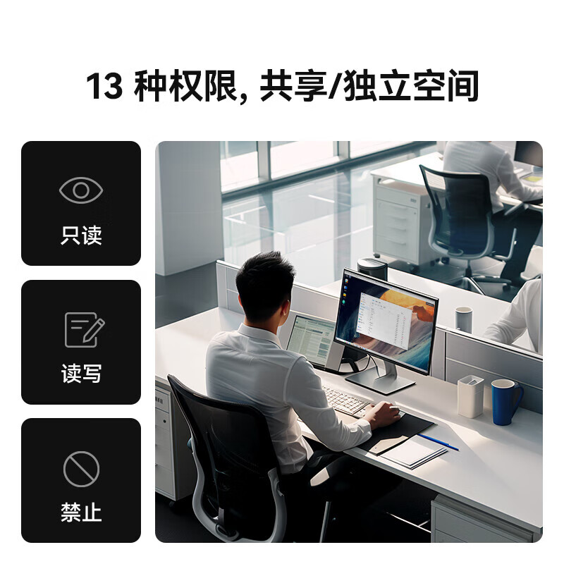 群晖（Synology）【DS1821+】四核心 8盘位 塔式NAS网络存储服务器 6块群晖12T企业盘