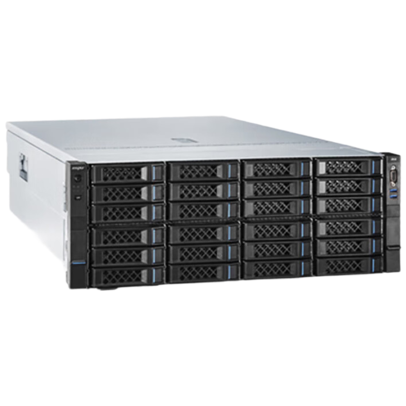 元脑浪潮NF5466M6/4309Y*2/128G /480G*2/20T*14/8204 2G*2/I350/X710/800W*2/导轨/三年原厂售后服务